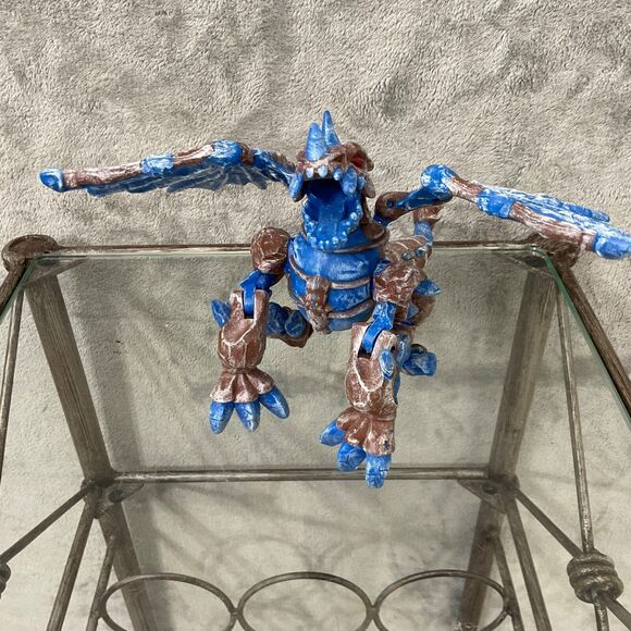 Mega Bloks 9893 Frost Dragon Dungeons & Dragons Fire/Ice Figure head articulates - Picture 5 of 11